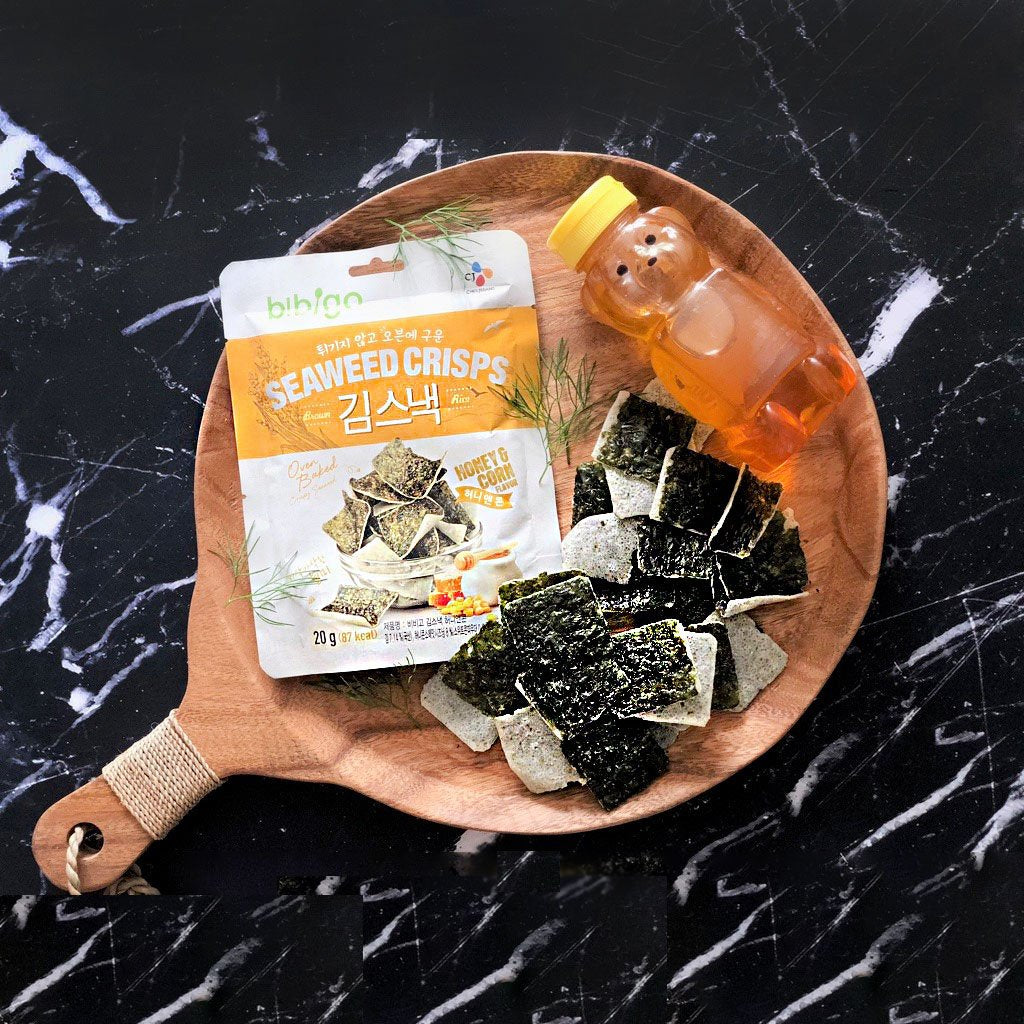 Seaweed Rice Crisps (4 Flavors Available, Package of 5)